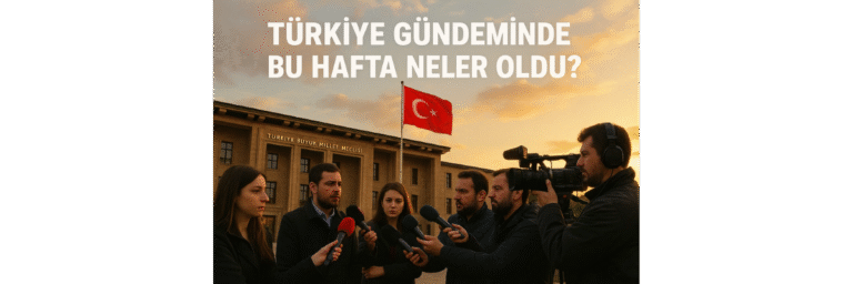 Türkiye Gündeminde Bu Hafta Neler Oldu
